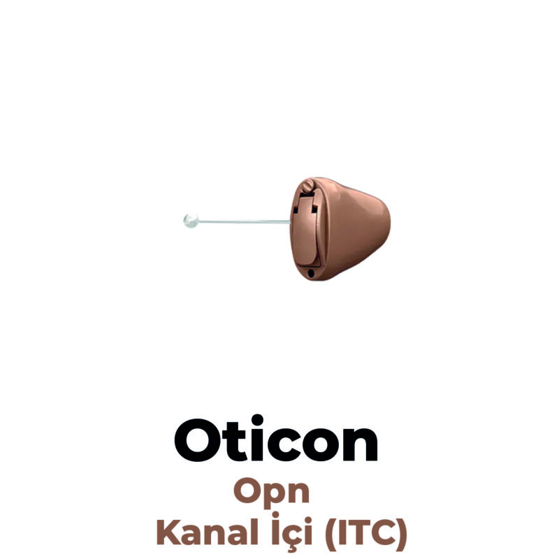 Oticon Opn Kanal İçi (ITC) İşitme Cihazı