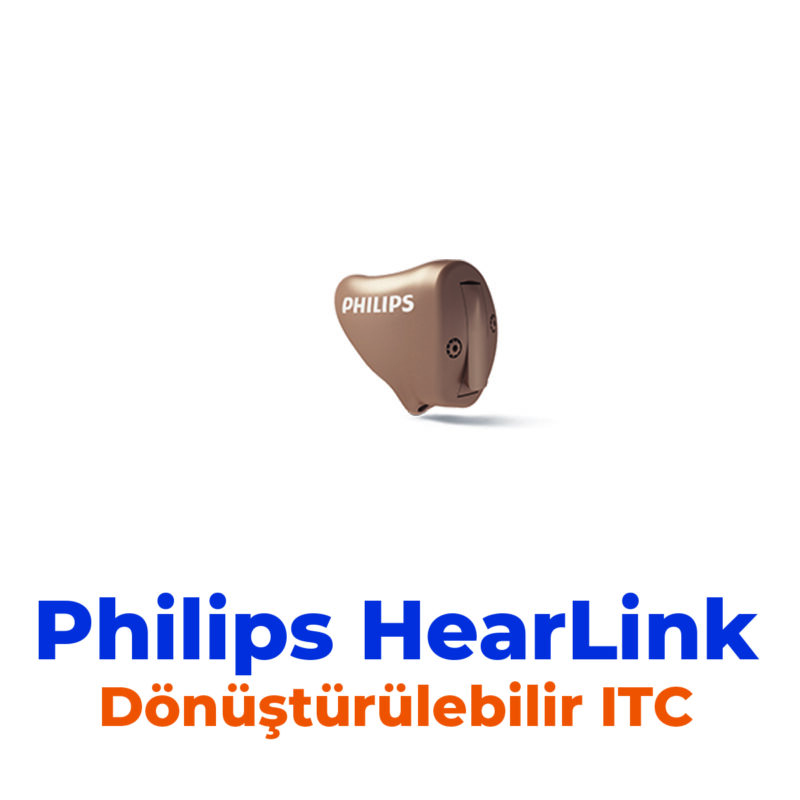 Philips HearLink Dönüştürülebilir ITC İşitme Cihazı